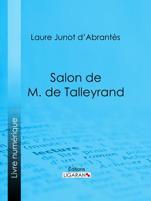 cover image of Salon de M. de Talleyrand